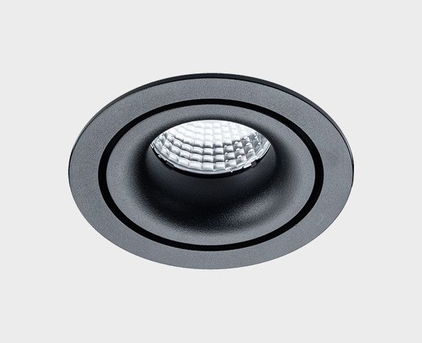 Точечный встраиваемый светильник ITALLINE IT06-6018 black 4000K