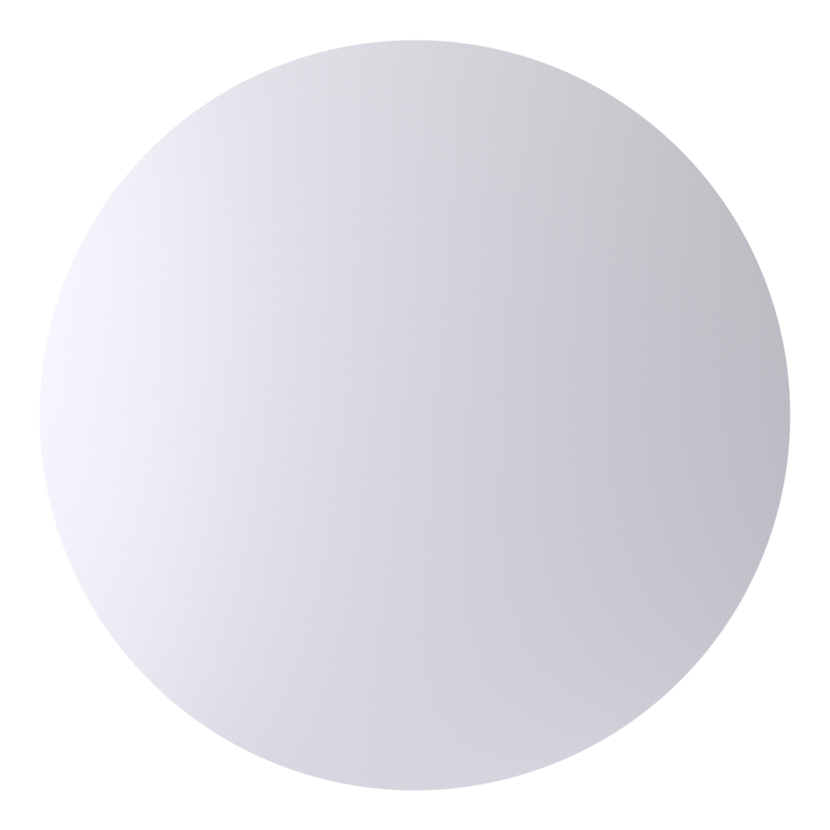 Стол круглый Орион classic 1000 Daiva белая эмаль прямые опоры
