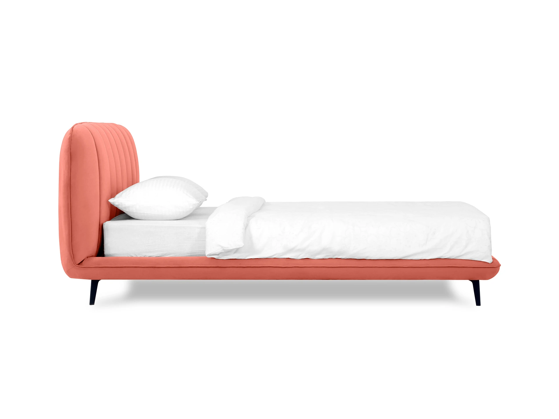 Кровать Amsterdam 160х200 оранжевый 564363