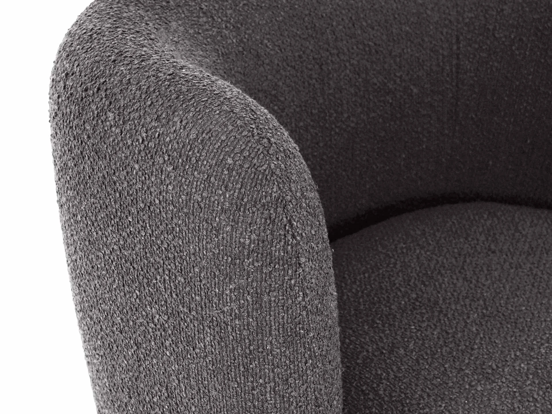 Кресло Lucca букле темно-серый 852970