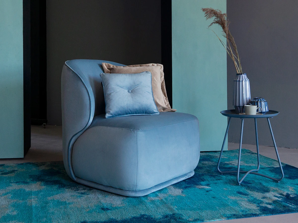 Кресло Ribera голубой 851172