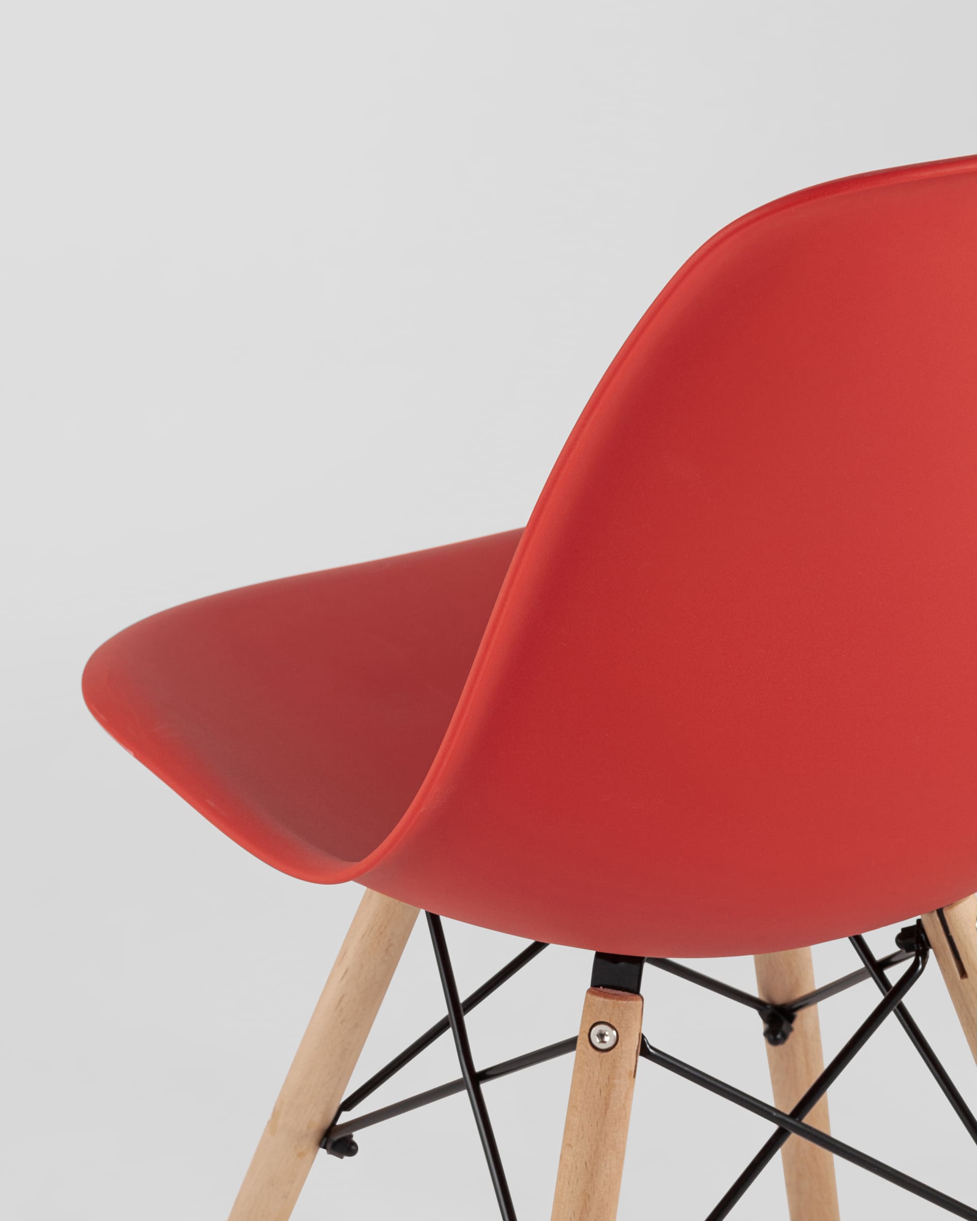 Комплект стульев Eames Style DSW красный x4 шт