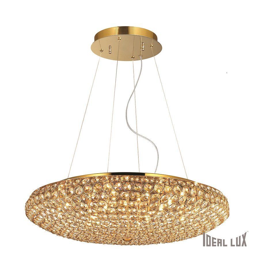 Подвесной светильник Ideal Lux KING SP12 ORO