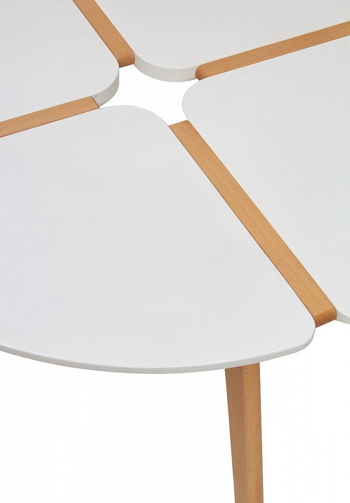 Стол в кухню JASMINE D90 белый