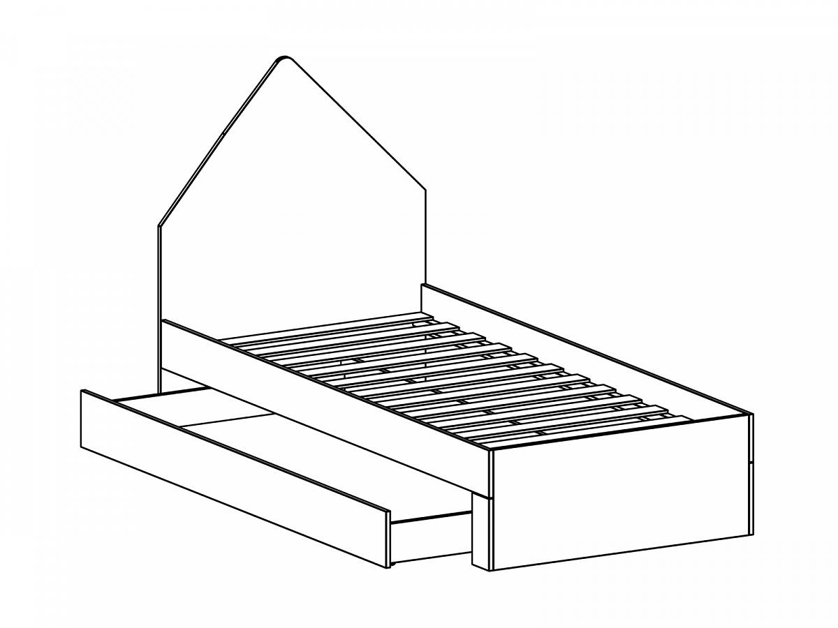 Кровать Campi light 341329