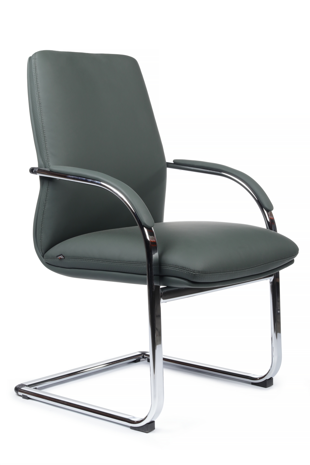 Конференц кресло RIVA DESIGN Pablo-CF C2216-1 натуральная кожа Зеленый