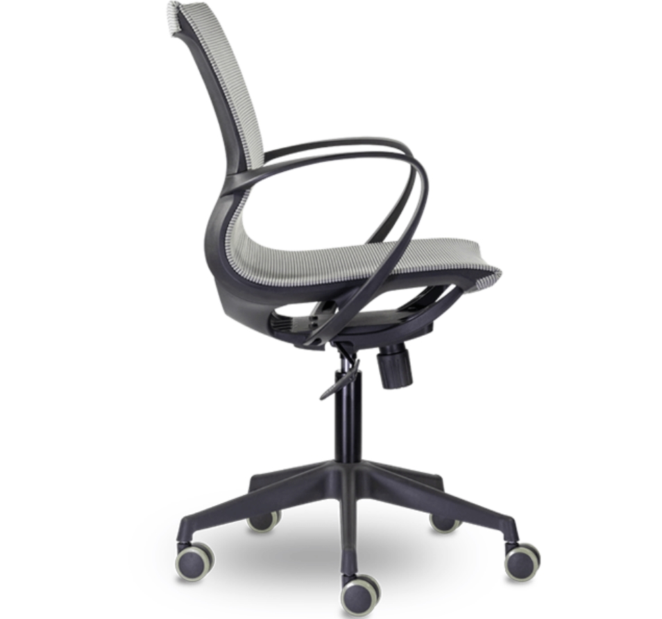 Кресло компьютерное ЙОТА М-805 BLACK PL серый