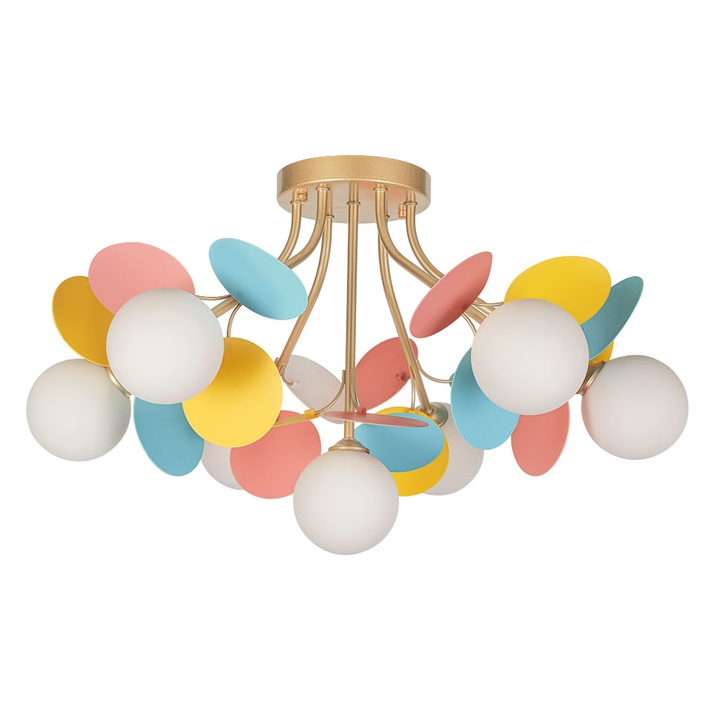 Накладная люстра ARTE LAMP PEACOCK A1369PL-7MD