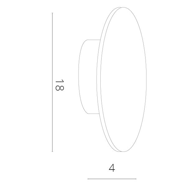 Бра настенное Arte Lamp NIMBO A1510AP-1WH