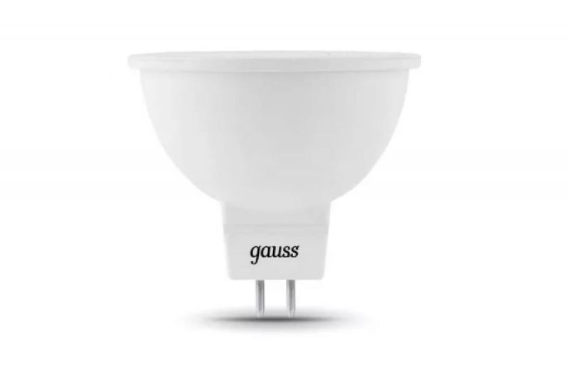 Лампа Gauss MR11 3W 300lm 6500K GU4 LED 1/10/100