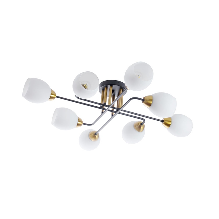 Люстра на штанге ARTE LAMP ANDREA A8141PL-8BK