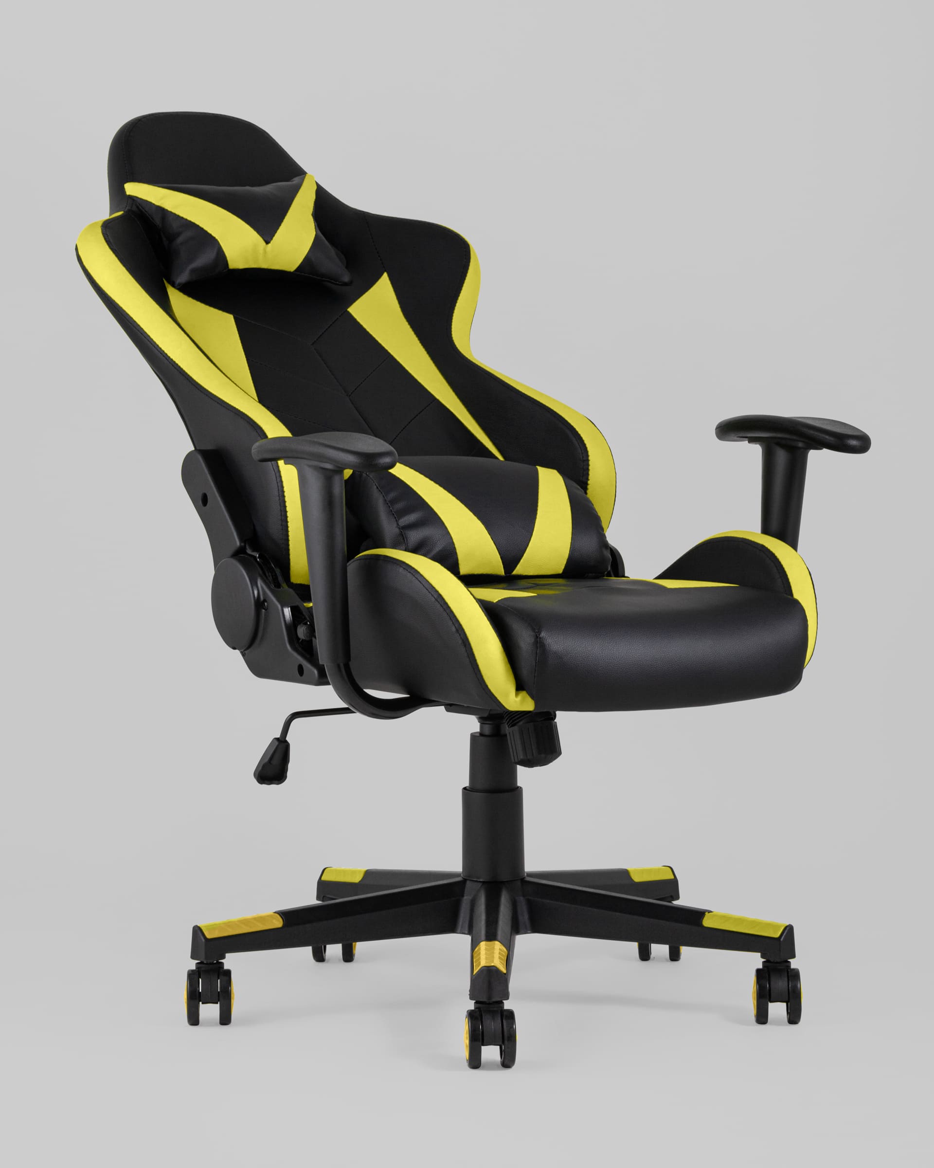 Кресло игровое TopChairs Gallardo желтое