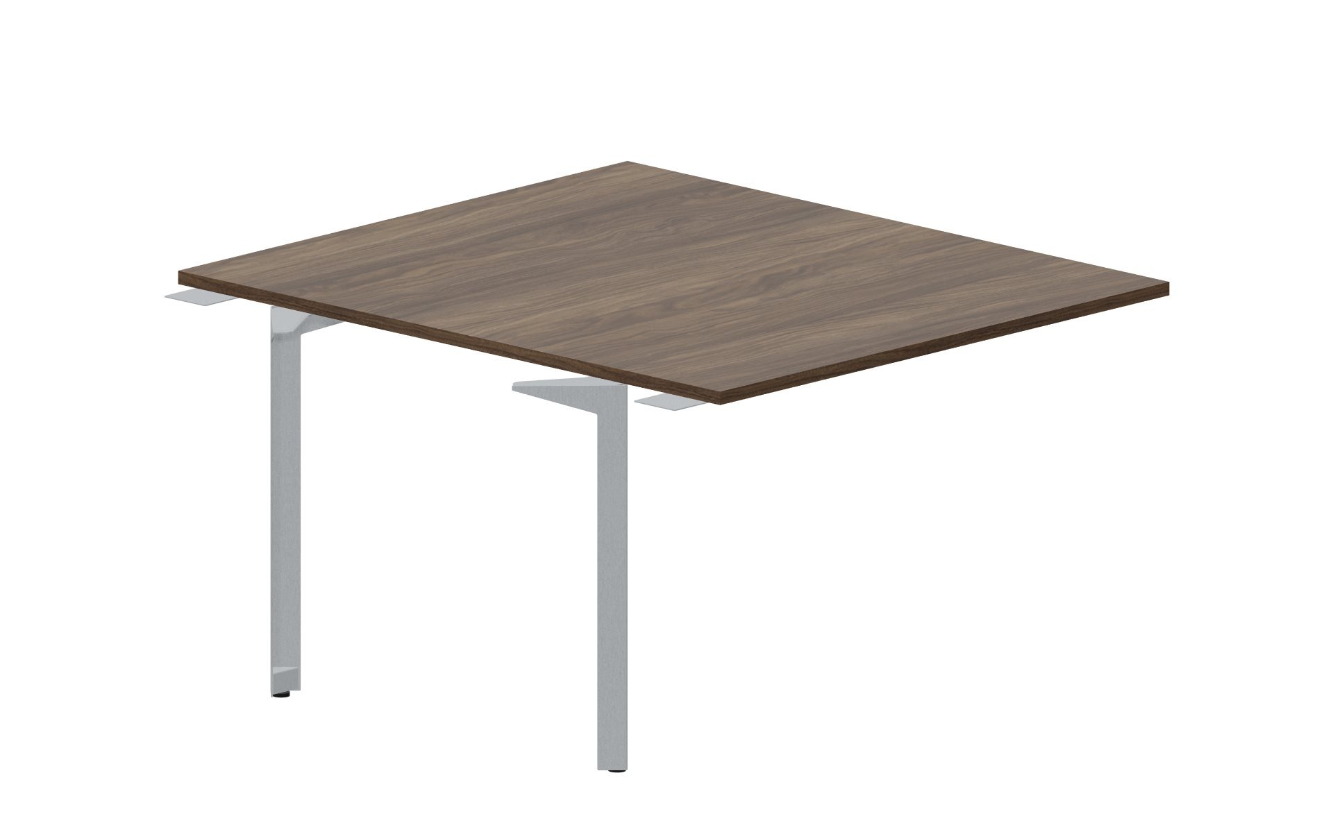 Приставной стол bench на 2 рабочих места 118х136,6х75 см (без отверстий) Ray RY2TPS127