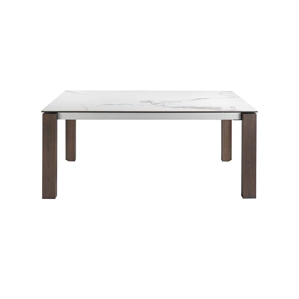 Раздвижной обеденный стол Angel Cerda D2058BA /1095 из керамики и орехового дерева