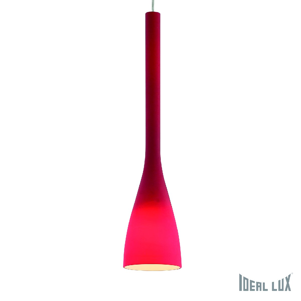 Подвесной светильник Ideal Lux Flut FLUT SP1 BIG ROSSO