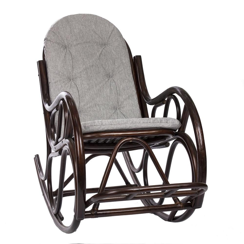 Кресло-качалка CLASSIC с подушкой Орех