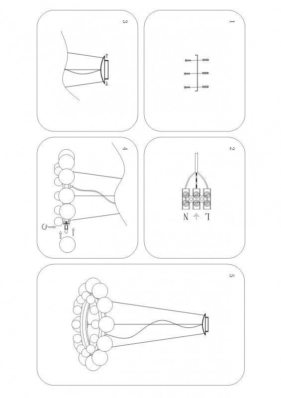 Подвесная люстра Lightstar Sferetta 801124