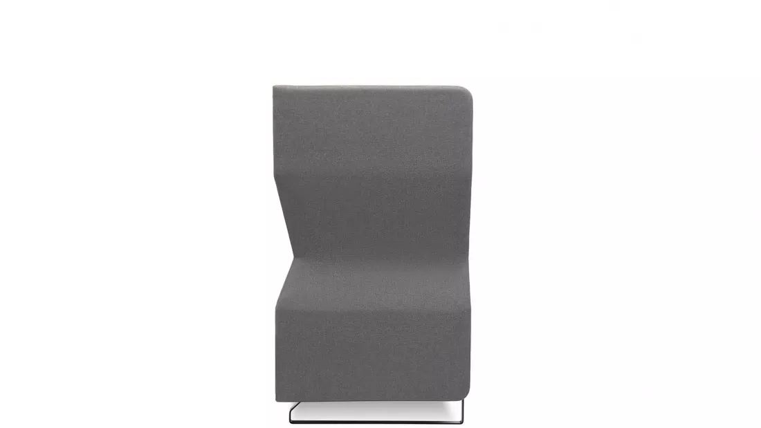 Кресло офисное с высокой спинкой и столиком 1.2СВ Тулип