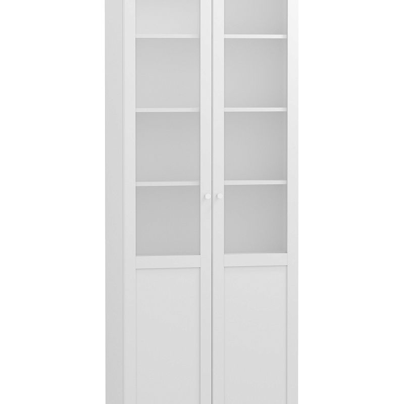 Шкаф для книг двухстворчатый Харрис 32 (библиотека) Белый