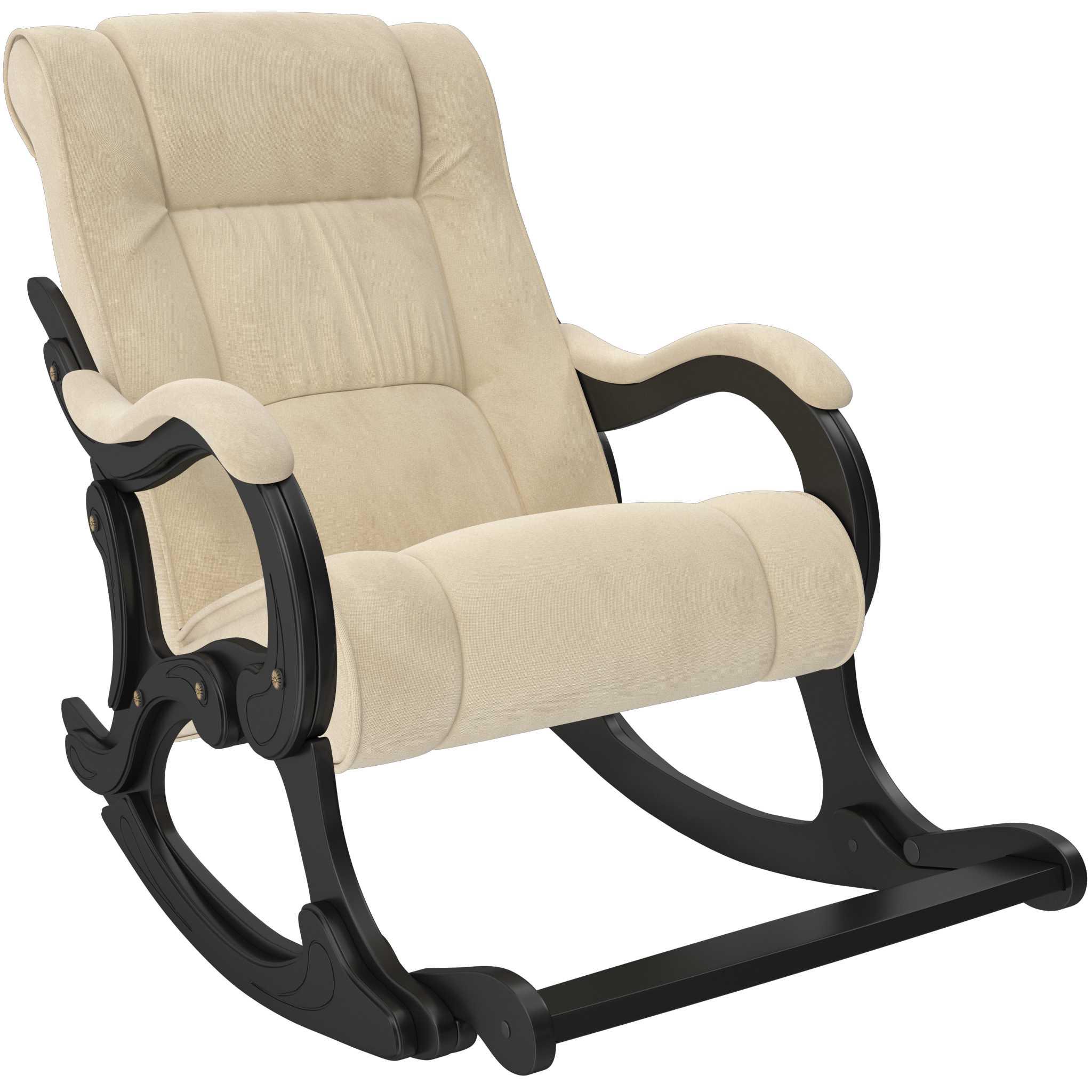 Кресло-качалка Модель 77 Венге, Verona Vanilla