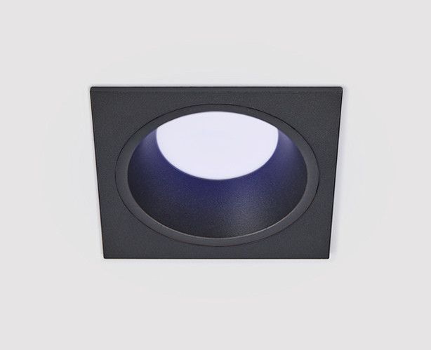 Точечный встраиваемый светильник ITALLINE IT08-8013 black 4000K + IT08-8014 black