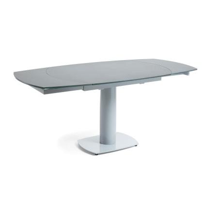 Обеденный стол La Forma Stephane серый керамический