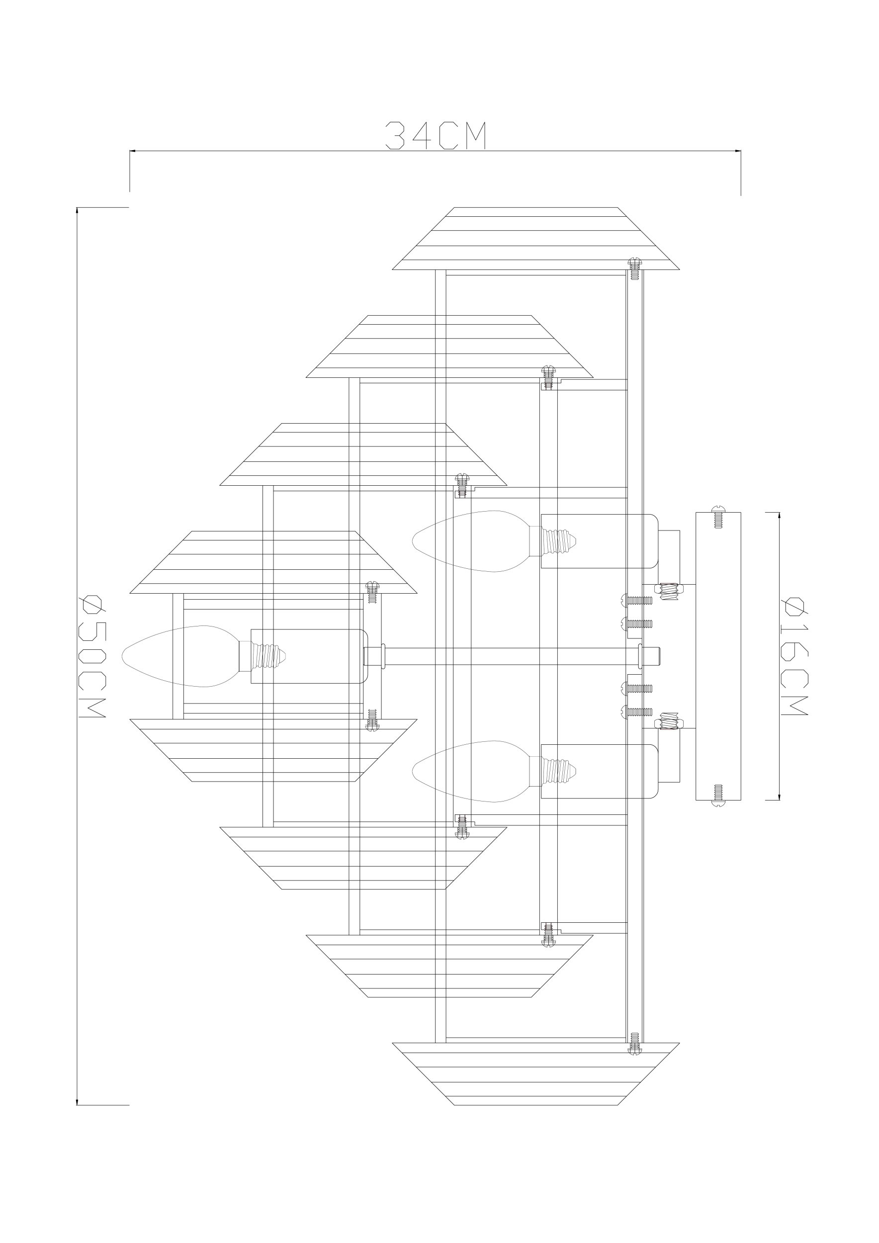 Накладная люстра Arte Lamp JASTIN A2848PL-5GO