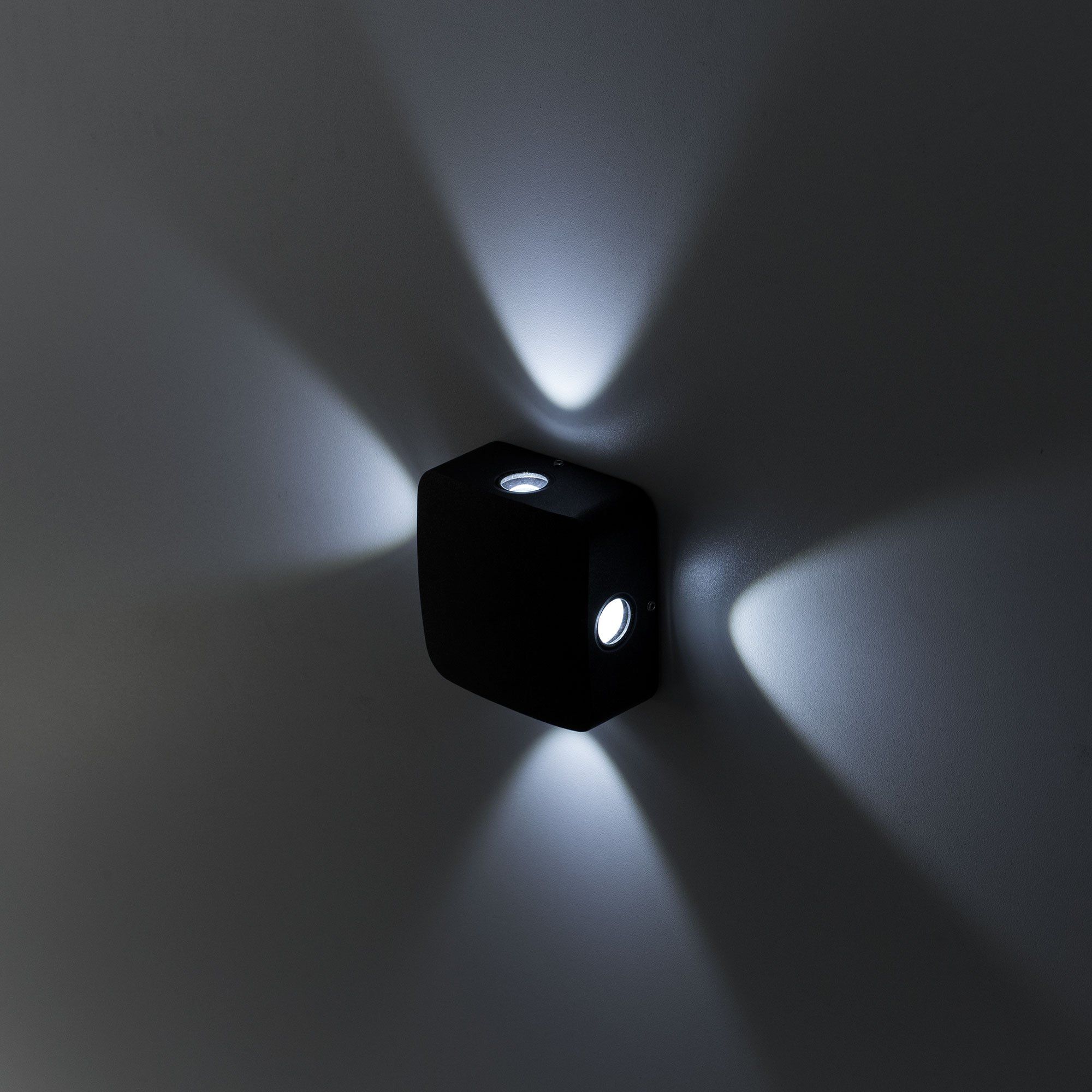 Светильник настенный Clu серый квадратный Citilux CLU0006