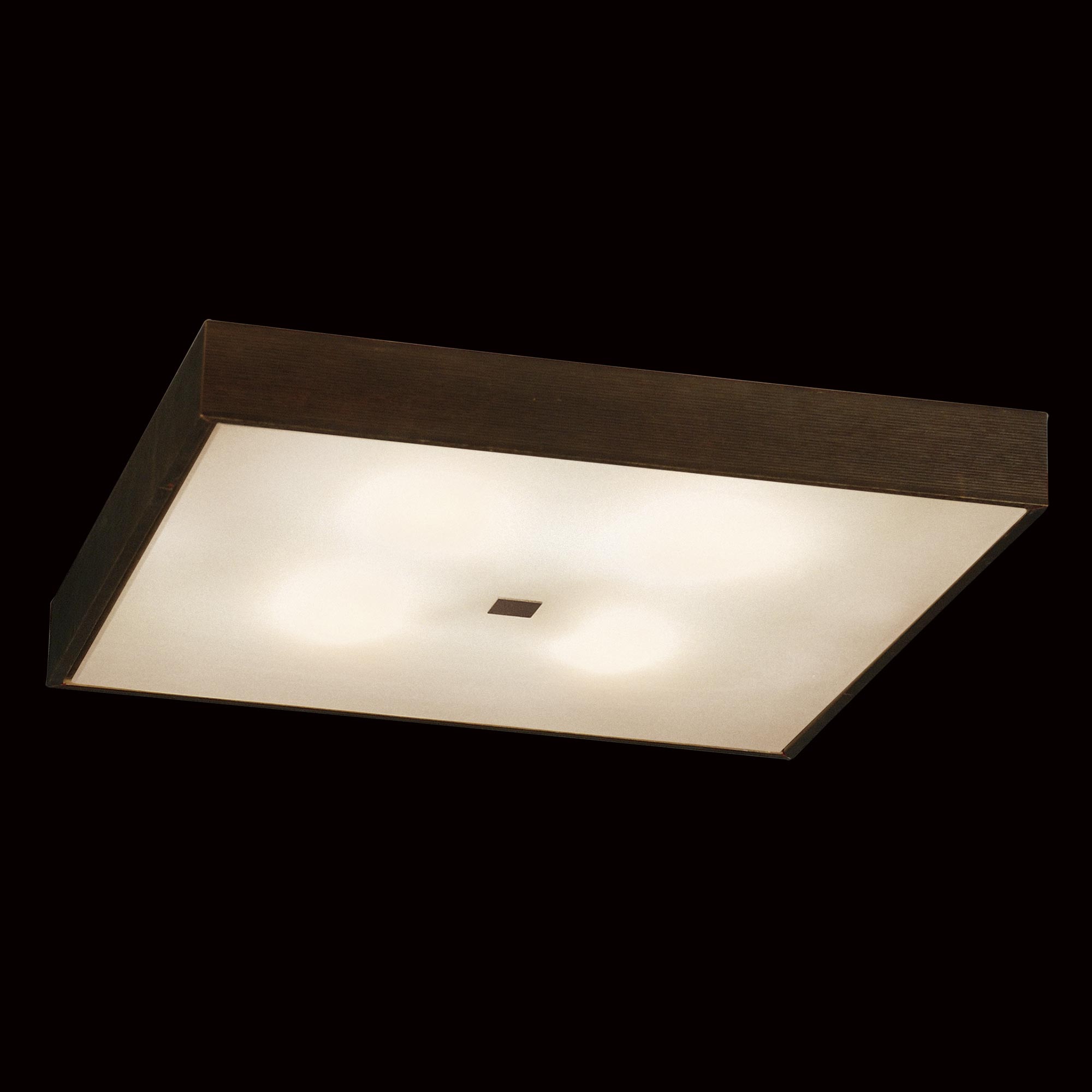 Потолочный светильник Кваттро коричневый Citilux CL940411