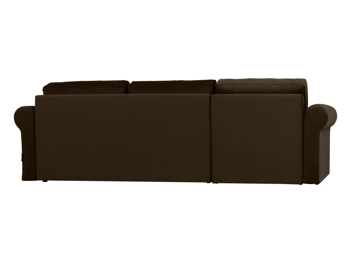 Диван-кровать с оттоманкой Peterhof П2 (валики) коричневый 341004
