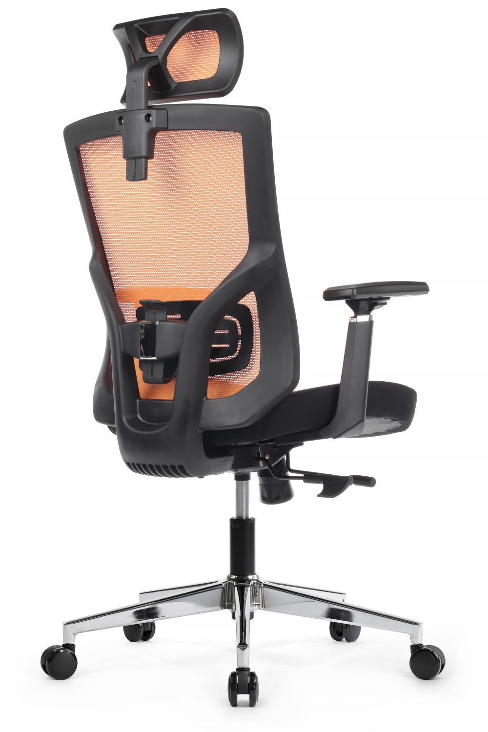 Кресло компьютерное Riva Chair Step A2320 оранжевый / черный