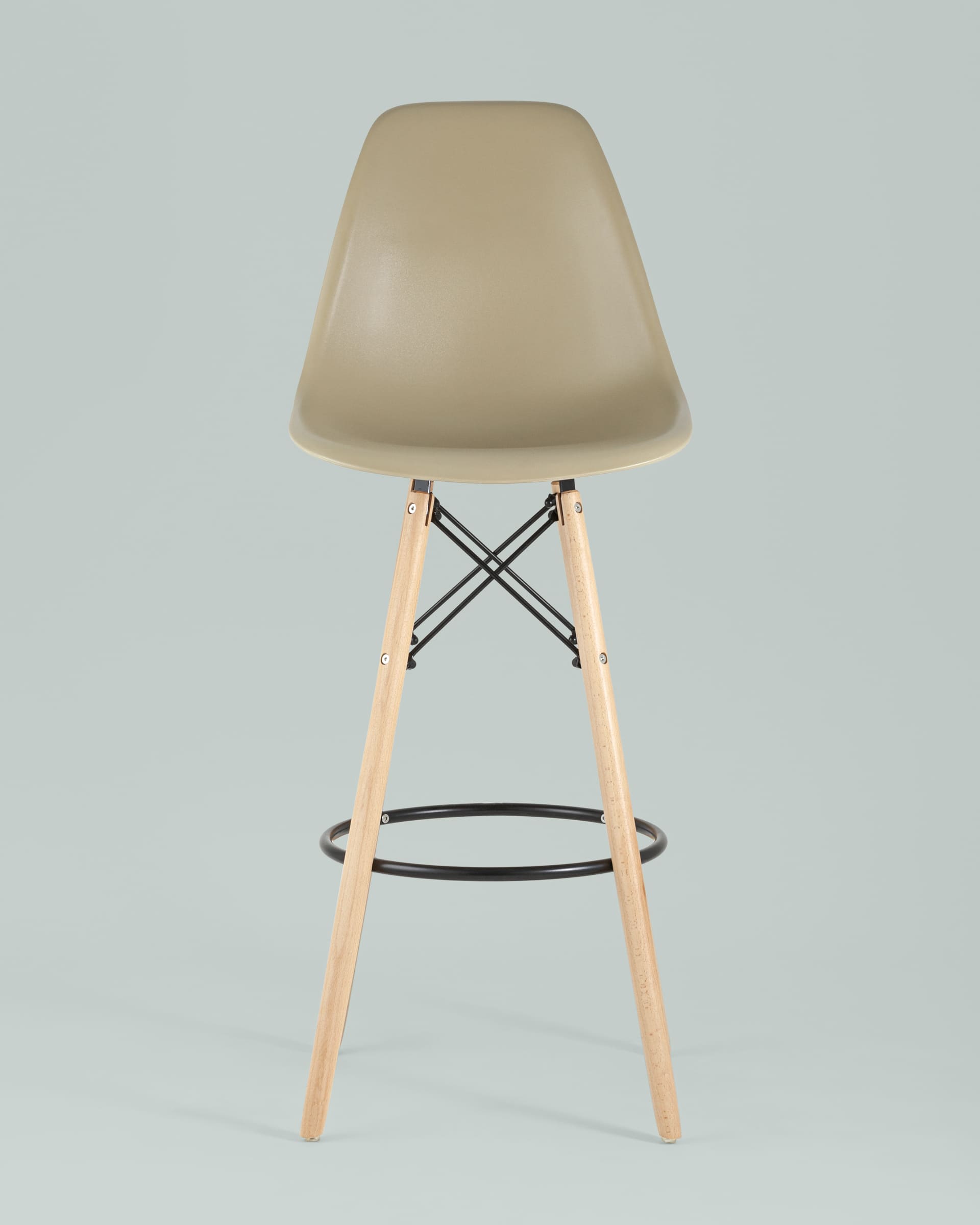 Стул Eames DSW барный бежевый