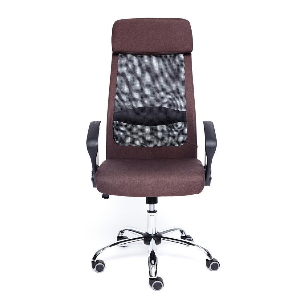 Кресло для персонала PROFIT коричневый + черный