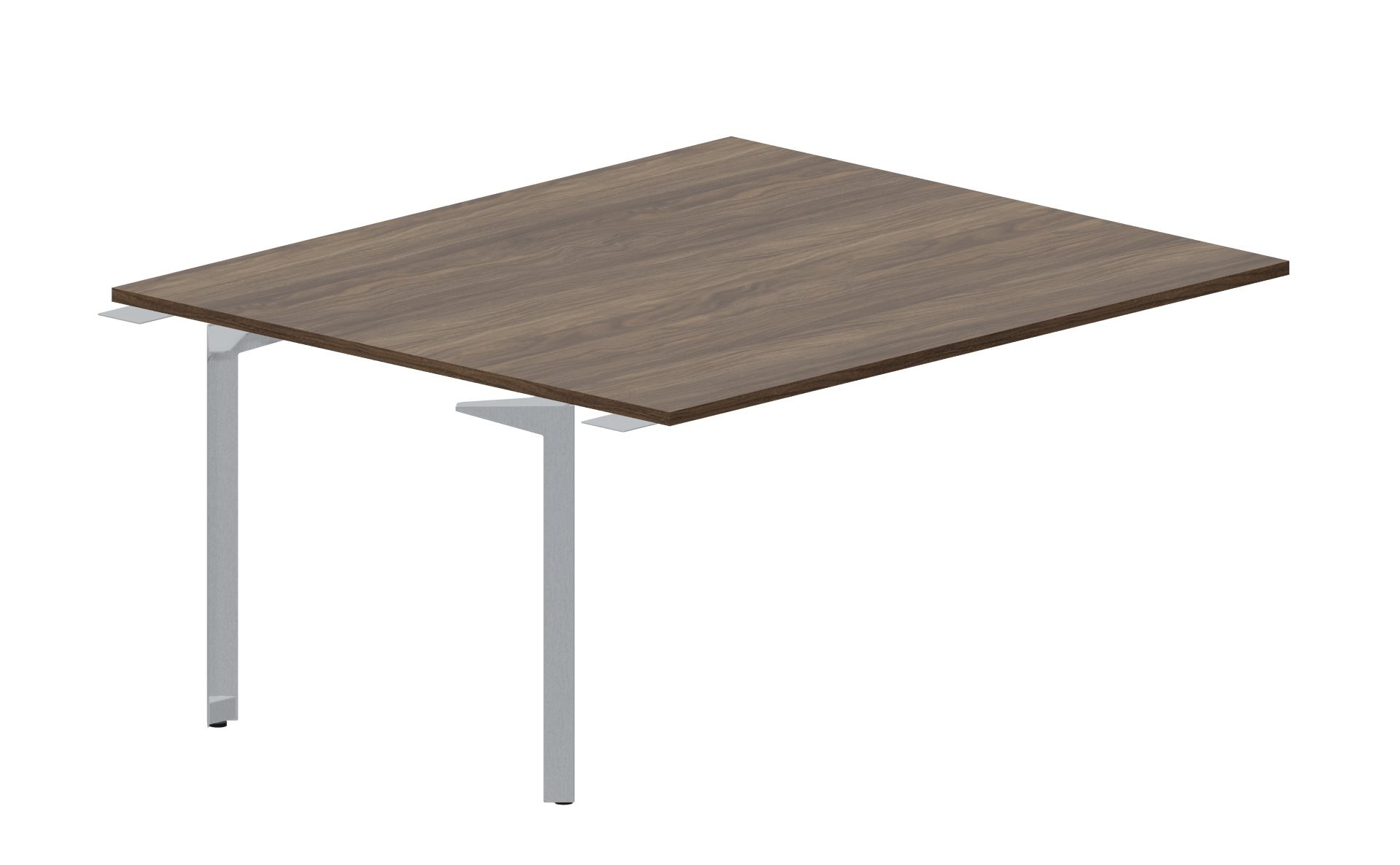 Приставной стол bench на 2 рабочих места 158х136,6х75 см (без отверстий) Ray RY2TPS167