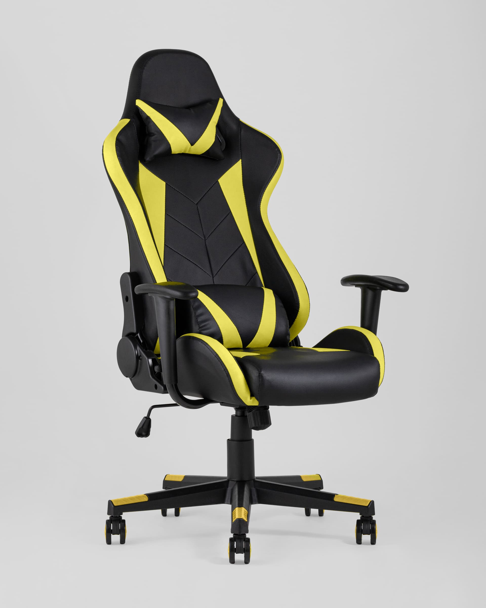 Кресло игровое TopChairs Gallardo желтое