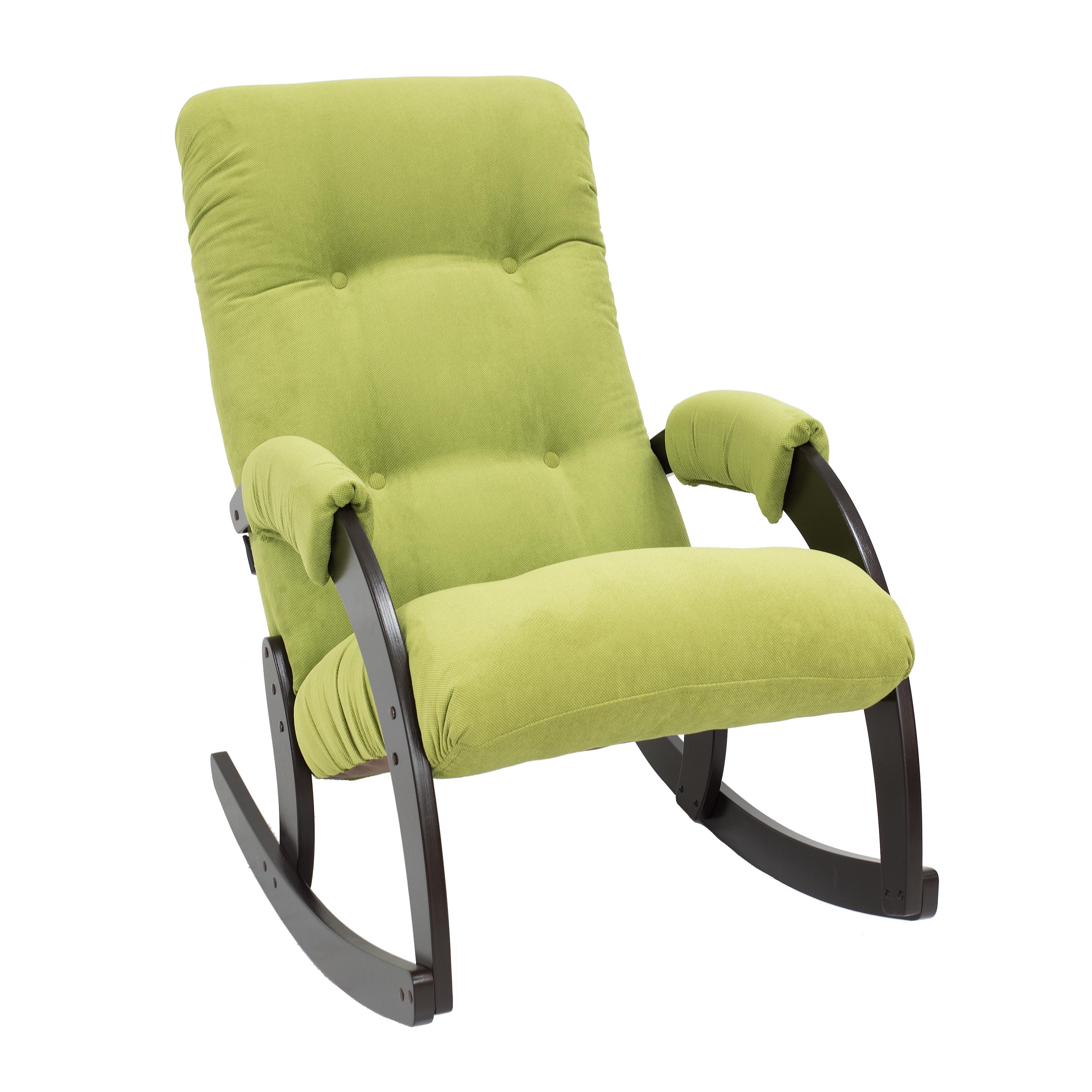 Кресло-качалка Модель 67 Венге, Verona Apple Green