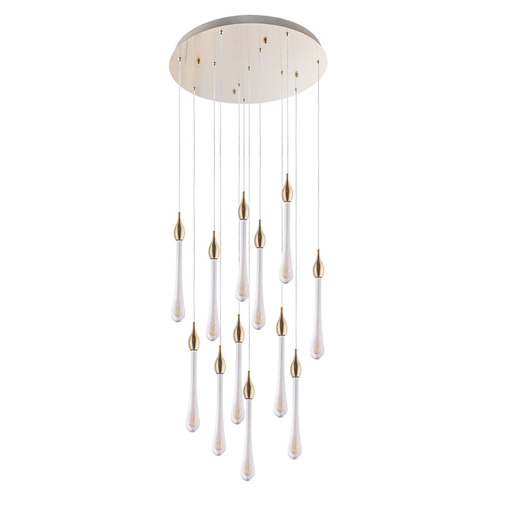 Подвесная люстра ARTE LAMP RAINDROP A1803LM-36PB