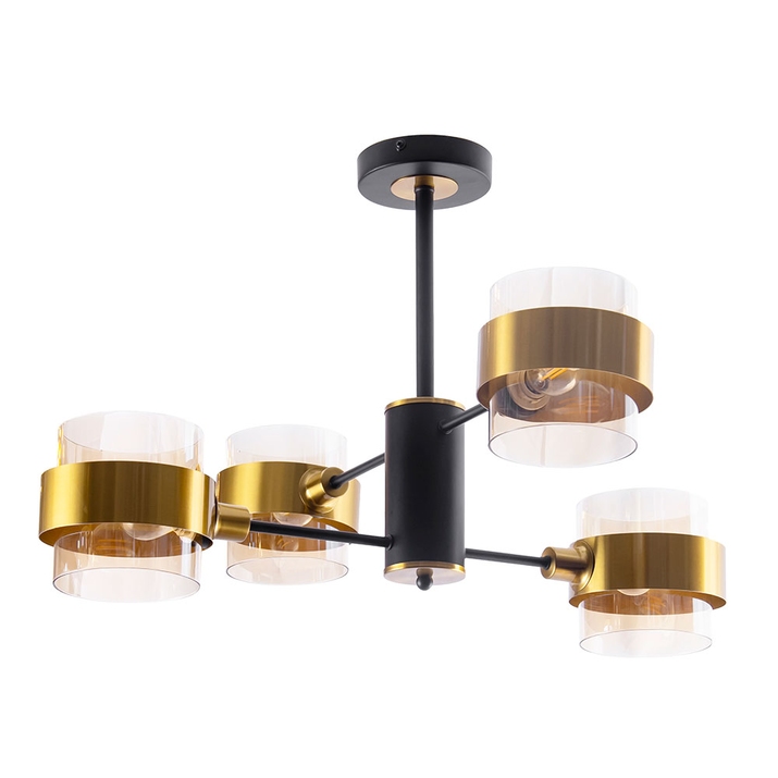 Люстра на штанге ARTE LAMP CARLO A8205SP-4BK