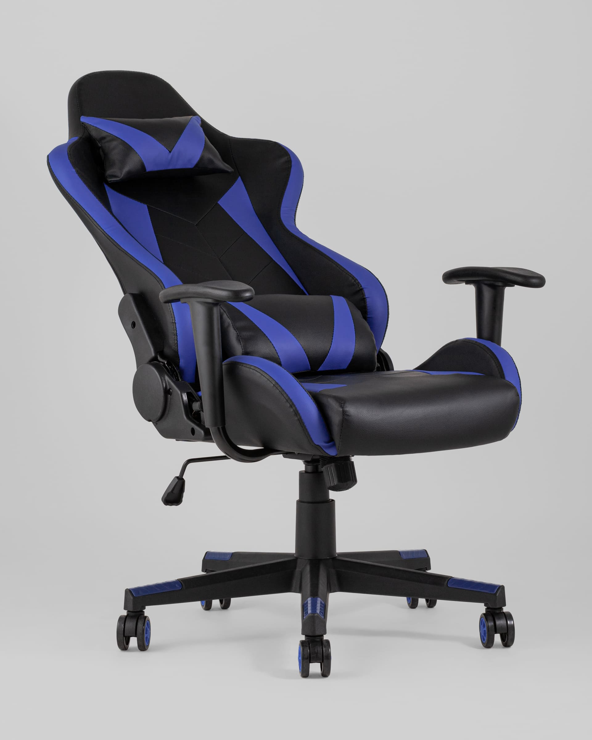 Кресло игровое TopChairs Gallardo синее