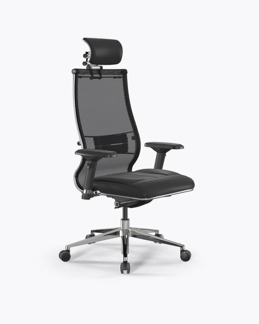 Офисное кресло МЕТТА Samurai SL-3 Черный