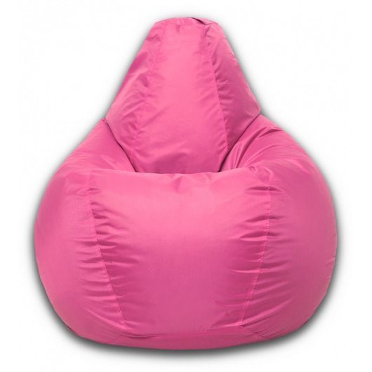Кресло-мешок Груша L оксфорд розовый