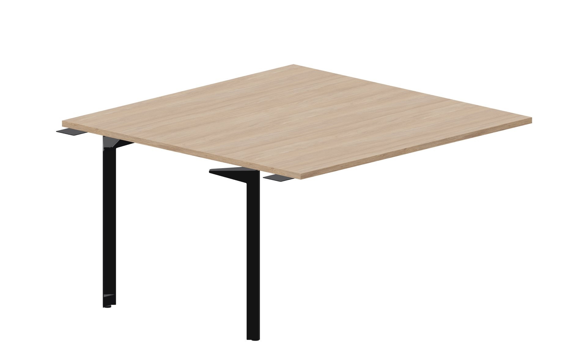 Приставной стол bench на 2 рабочих места 138х136,6х75 см (без отверстий) Ray RY2TPS147