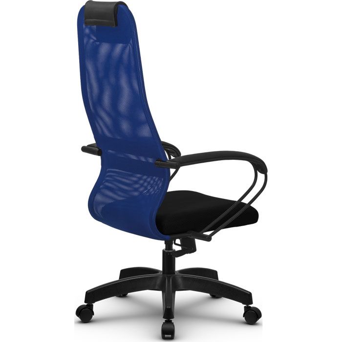 Кресло компьютерное SU-BК130-8 Pl Синий / черный