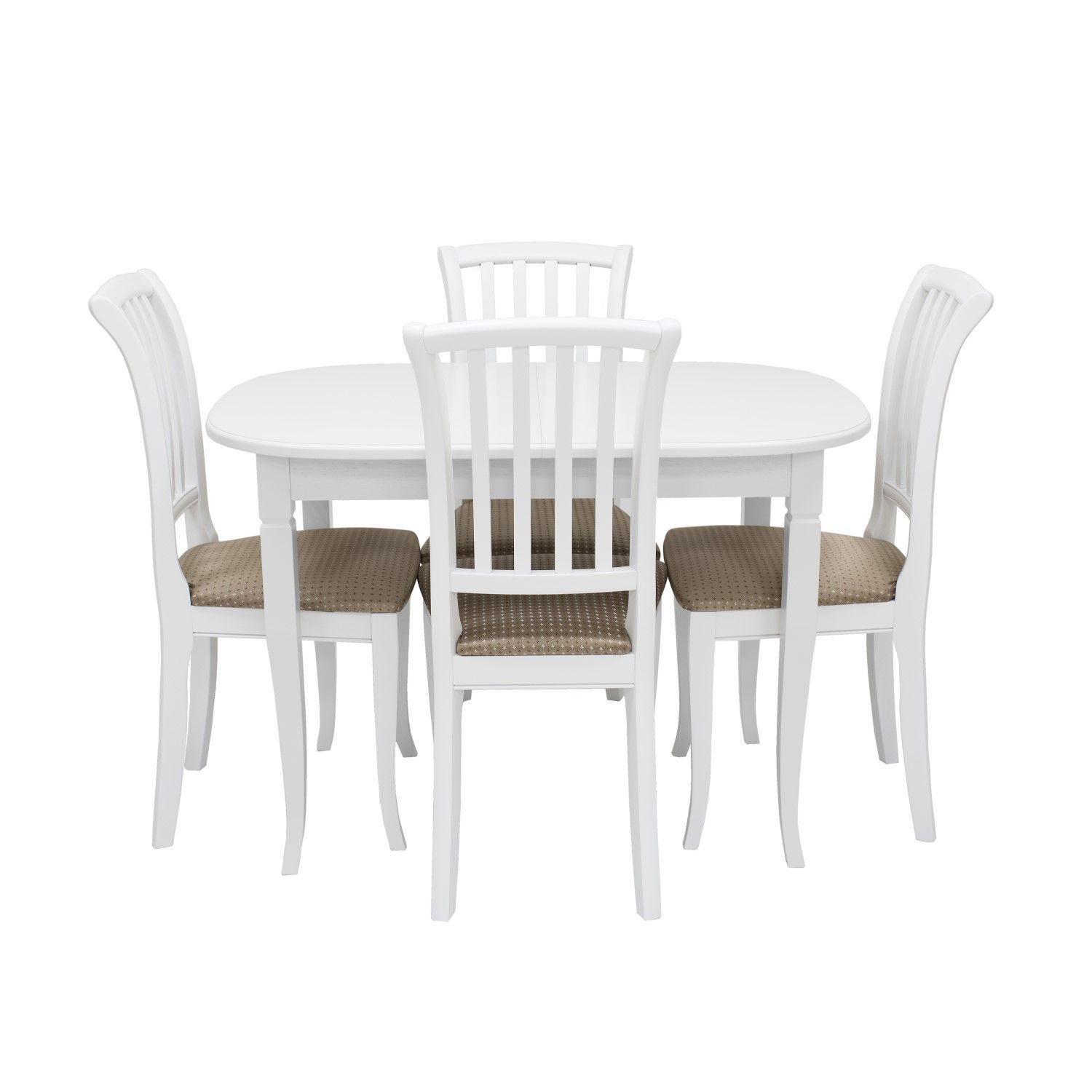 Стол и стулья (комплект) Leset Аризона 1Р + Остин Белый