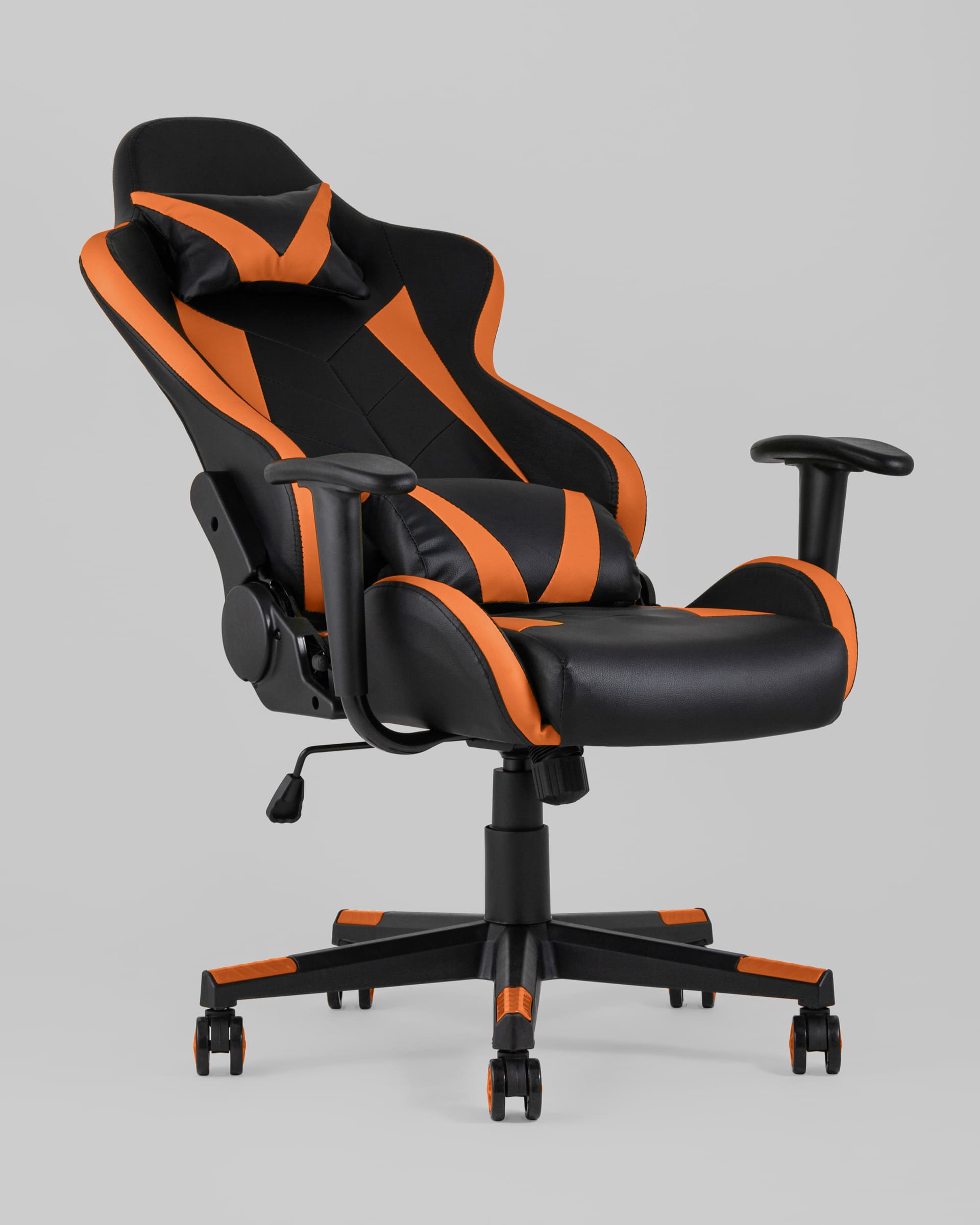 Кресло игровое TopChairs Gallardo оранжевое