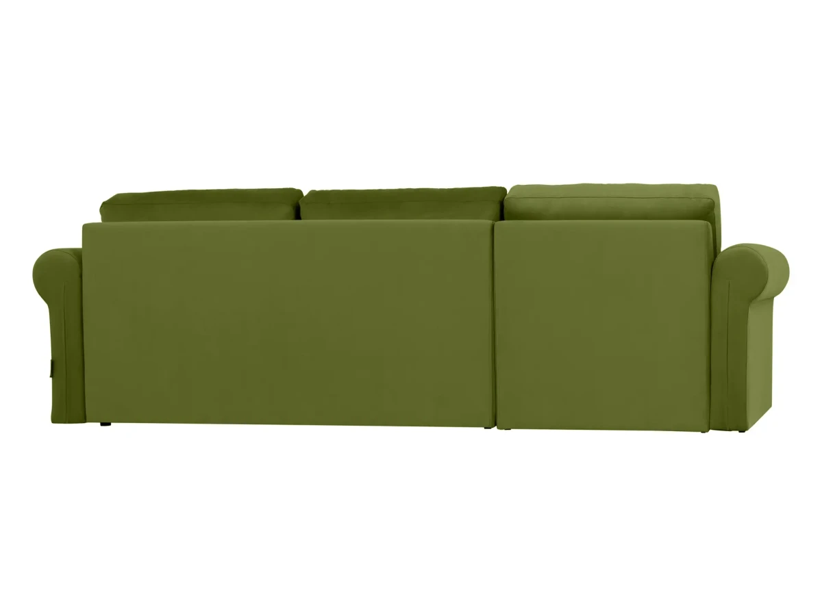 Диван-кровать с оттоманкой Peterhof П2 (валики) зеленый 341017