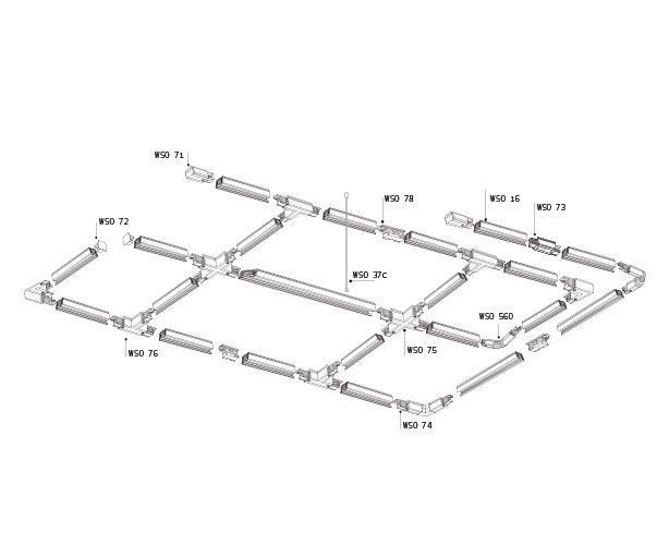 Заглушка ITALLINE WSO 72 black