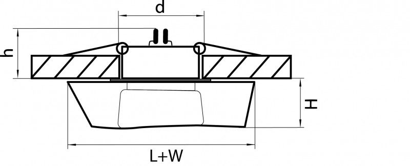 Точечный встраиваемый светильник Lightstar FLUTTO 006430