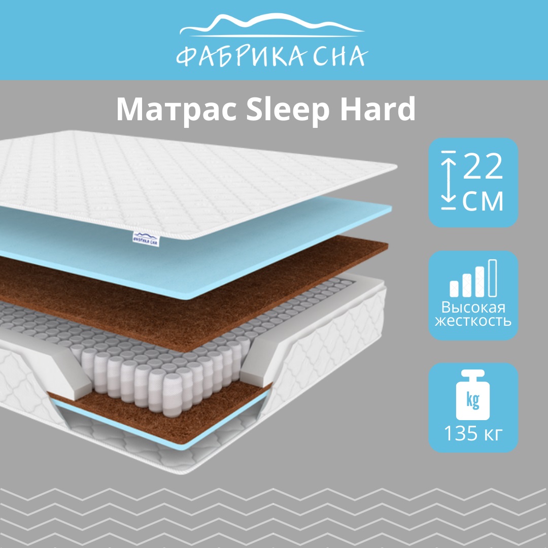 Матрас Фабрика Сна Sleep Hard