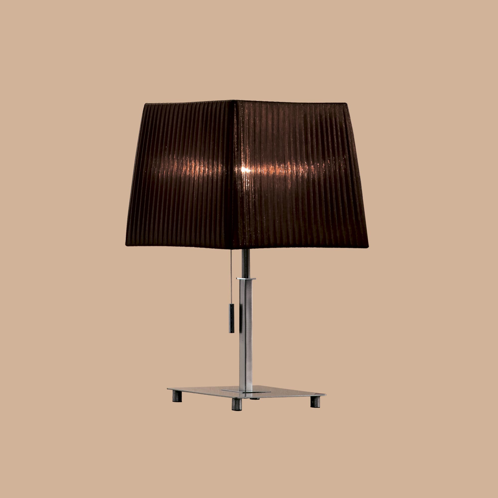 Настольная лампа Гофре коричневая Citilux CL914812